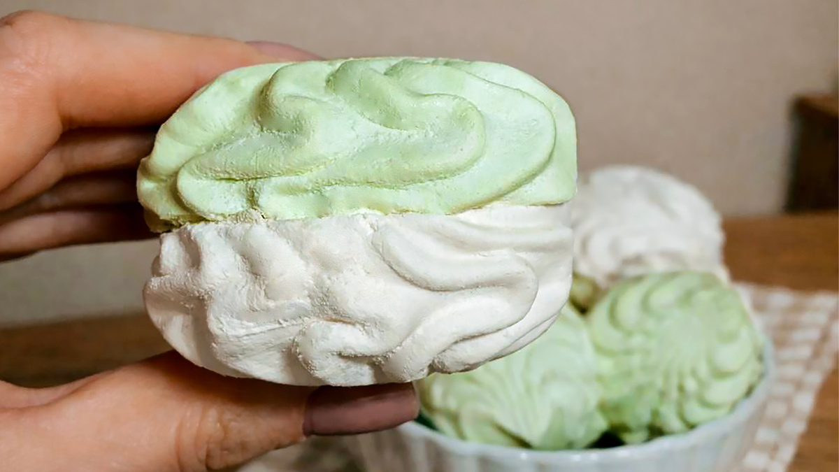 Зефир со вкусом яблока и ванили ТМ «ЕРМОЛИНО»