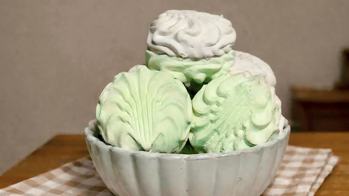 Зефир со вкусом яблока и ванили ТМ «ЕРМОЛИНО»