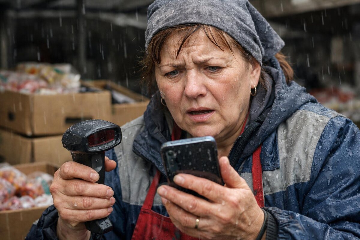 Семь лет назад, устанавливая первую мобильную кассу под дождём на Коломяжском рынке, я ещё не знал, что именно уличная торговля станет одним из самых сложных и интересных направлений в моей работе. Сегодня, глядя на пустеющие ряды рынков по всей стране, понимаю — проблема не в «Честном знаке», а в неготовности обычного оборудования работать там, где живёт настоящий малый бизнес