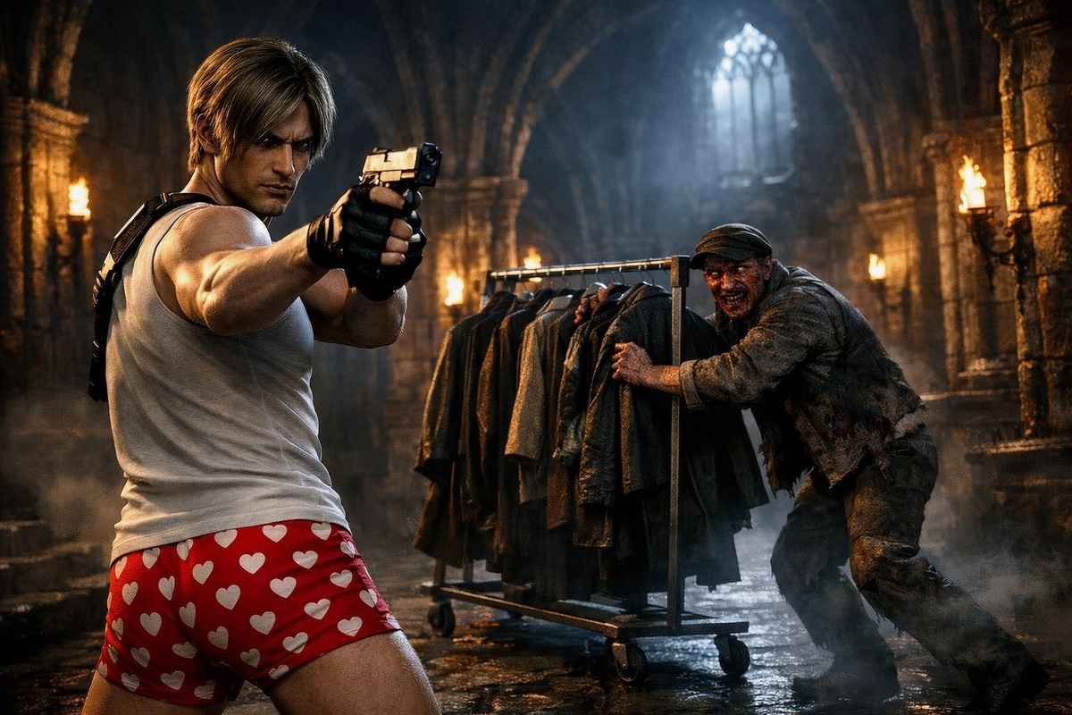 Главное, курточку не потеряй, Леон...