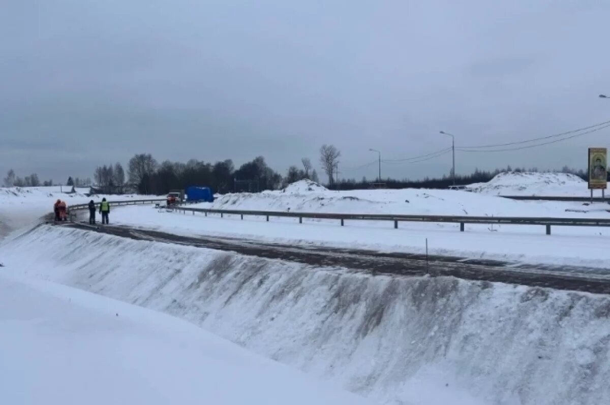    Временный объезд на трассе «Псков – Изборск» принимает окончательную форму