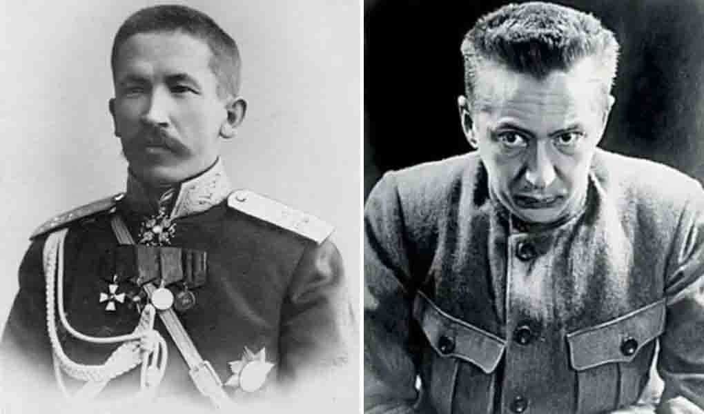 Лавр Георгиевич Корнилов.и Александр Федорович Керенский