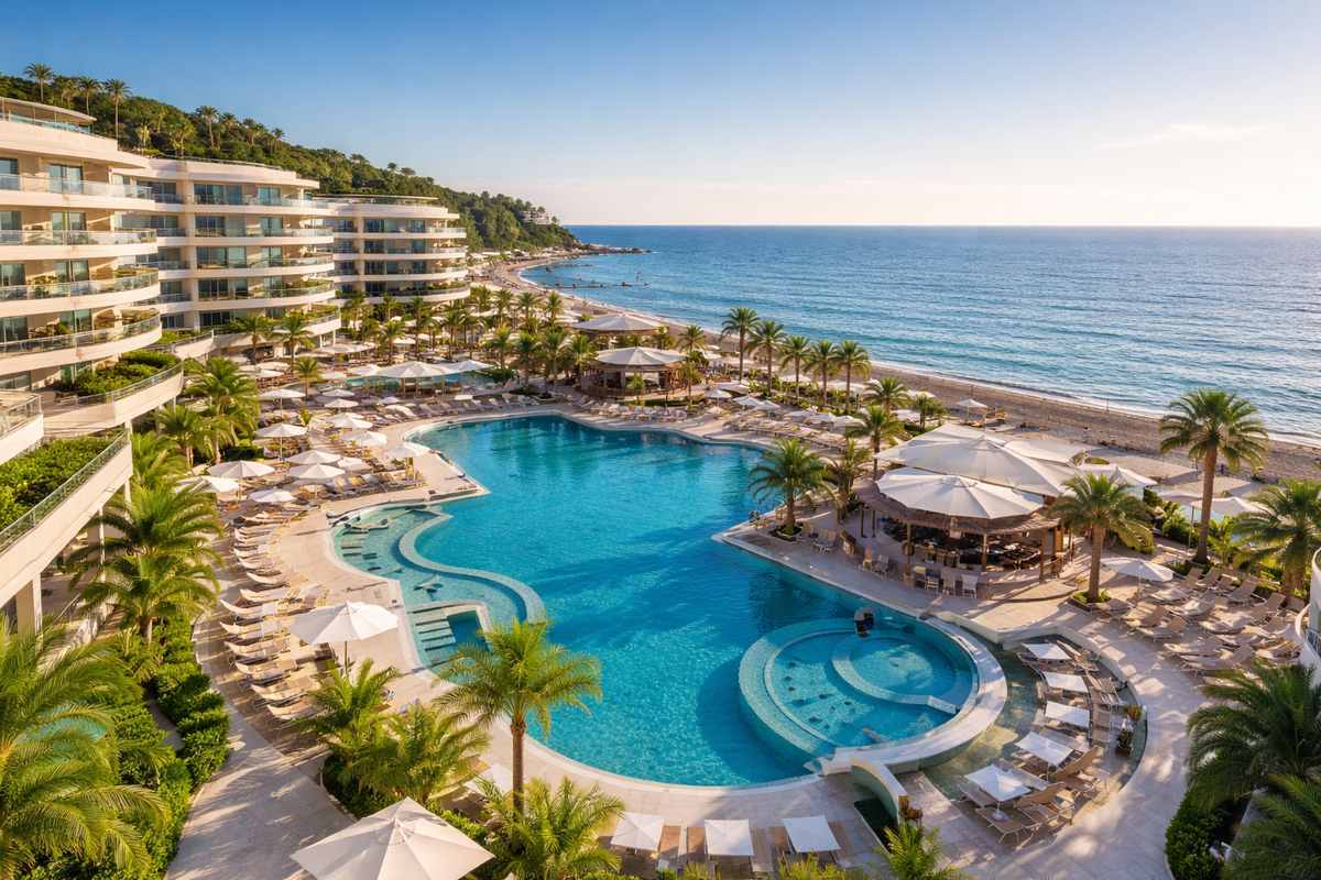 Курортный комплекс с отельным оператором