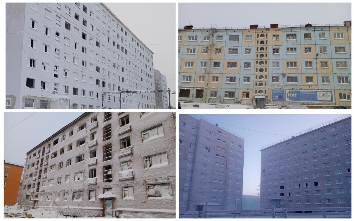 В Норильске сноса ждет больше десятка аварийных домов.