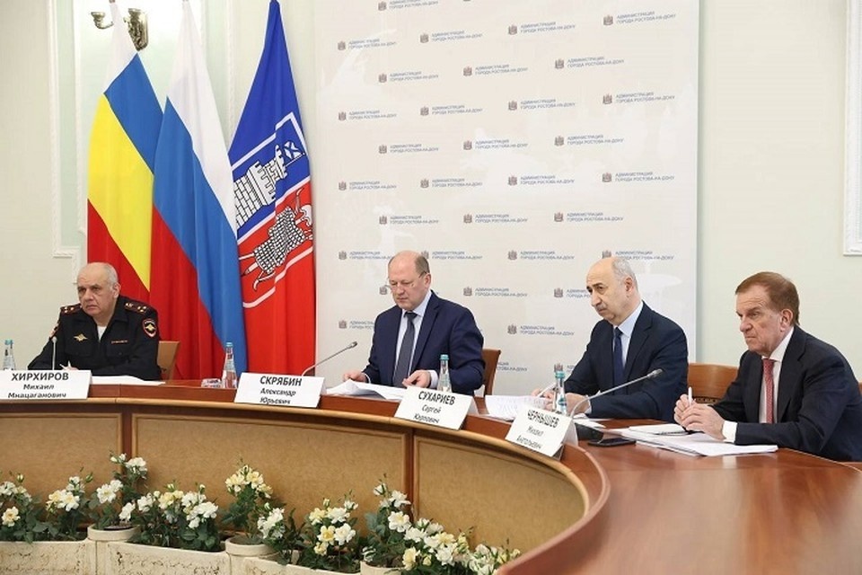    Речь идет о реализации нацпроектов «Семья», «Молодежь и дети», «Инфраструктура для жизни». Фото: телеграм-канал главы Ростова-на-Дону Александра Скрябина