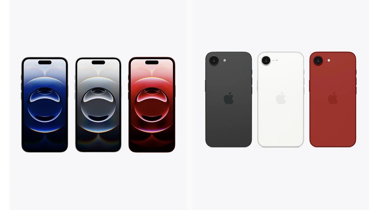 Концепт-рендеры iPhone 17e