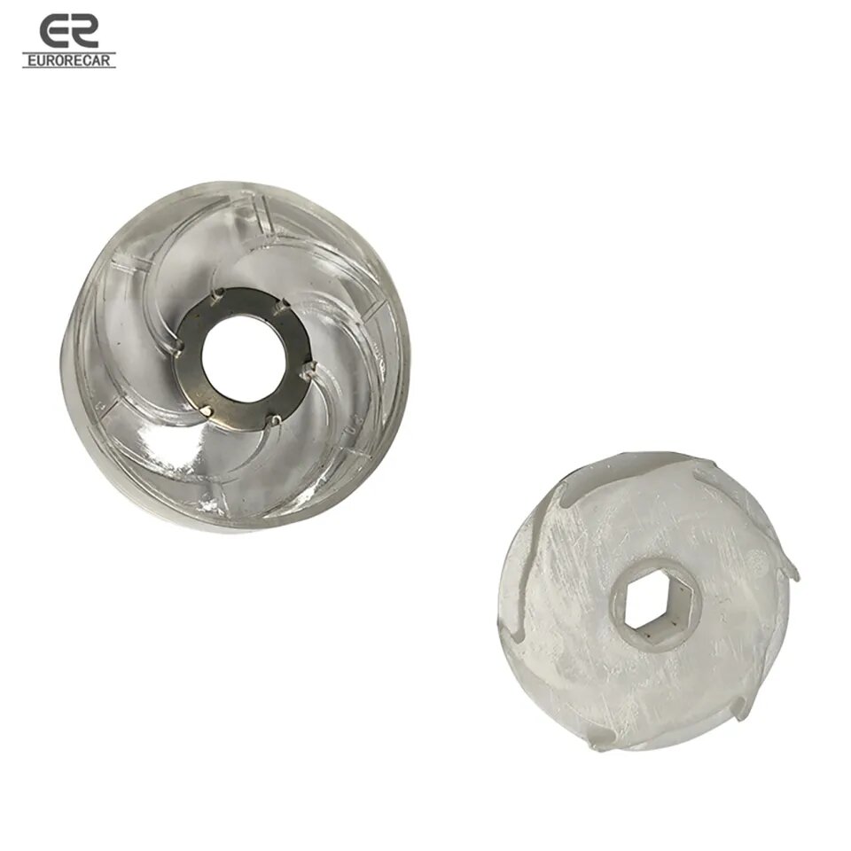 Рабочая камера из Поликорбаната (PC) и рабочее колесо из Полицеталя (POM)