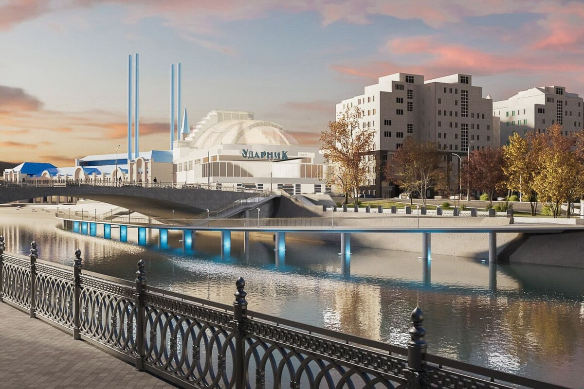    Строительство пешеходного моста стартовало на Болотной набережной