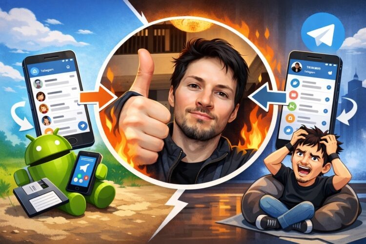    Возвращаем старый дизайн Telegram