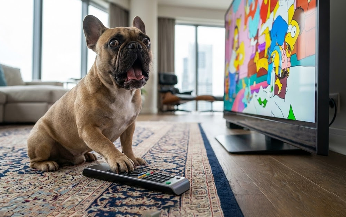 Почему собаки стали смотреть телевизор вместе с нами: эволюция экранов и особенности восприятия / Изображение: AlphaPet