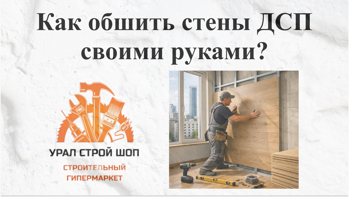 Мастер-класс по обшивке стен ДСП в Екатеринбурге: