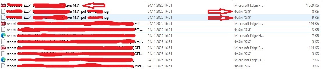 Файлы от застройщика.