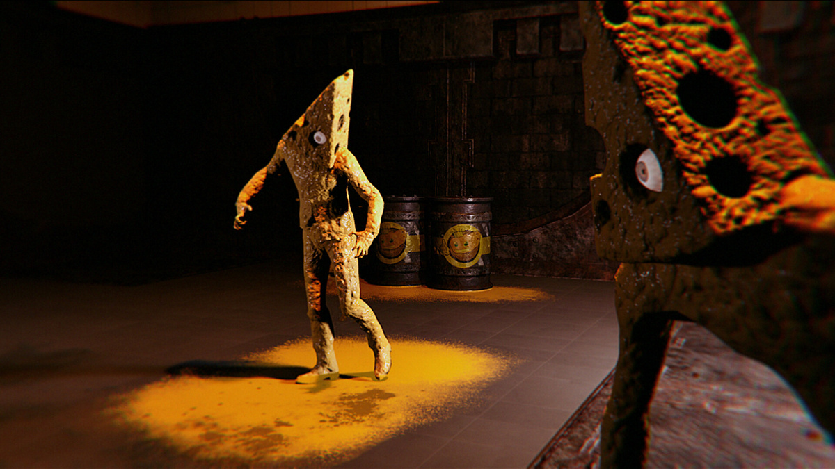 В Monterey Jack игрок исследует масштабную сырную фабрику