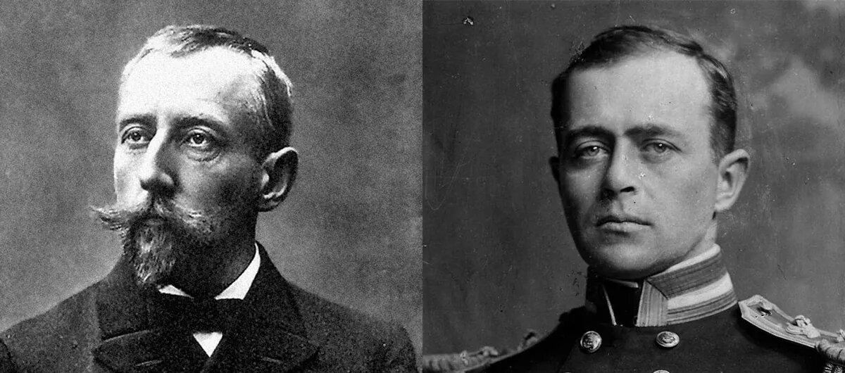 Руаль Амундсен и Фолкон Скотт