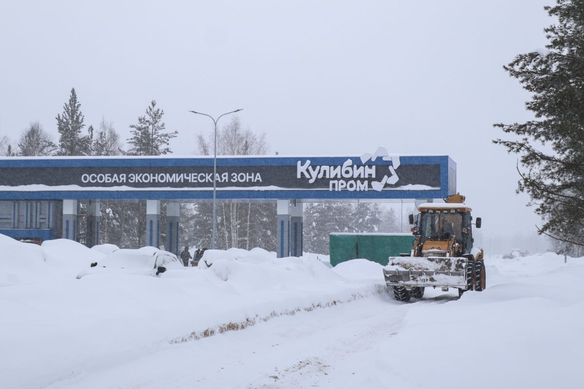    Строительная готовность инфраструктуры на госплощадке ОЭЗ «Кулибин» в Дзержинске достигла 70%