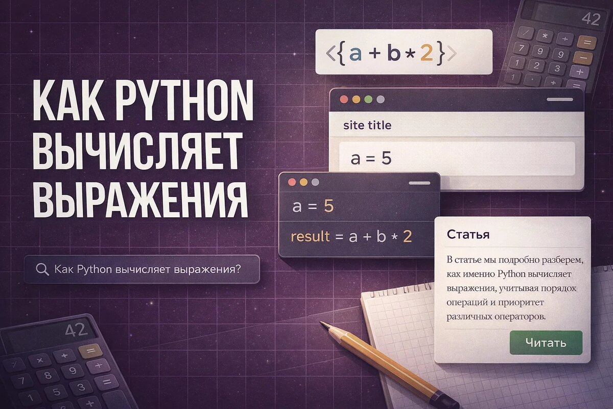 Как Python вычисляет выражения и почему это важнее, чем кажется