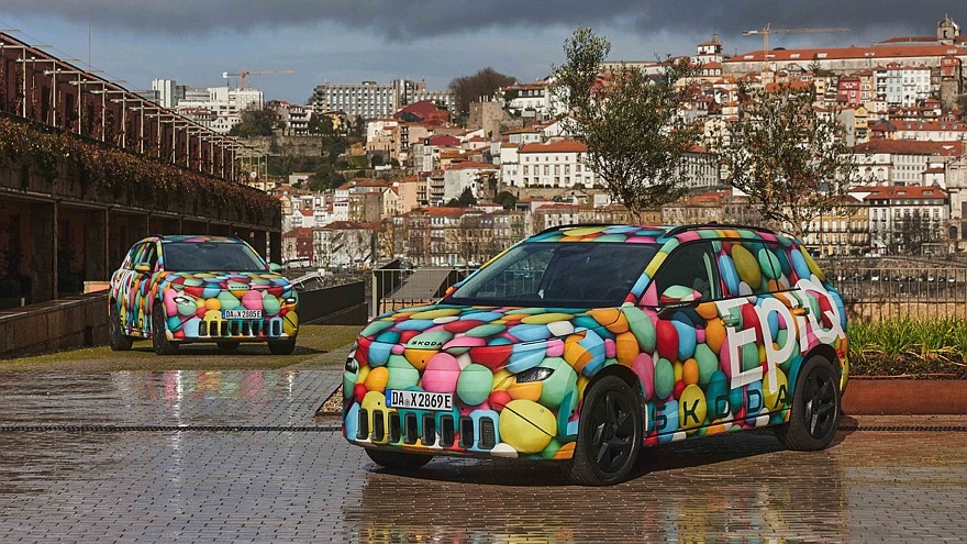    На фото: прототипы Skoda Epiq