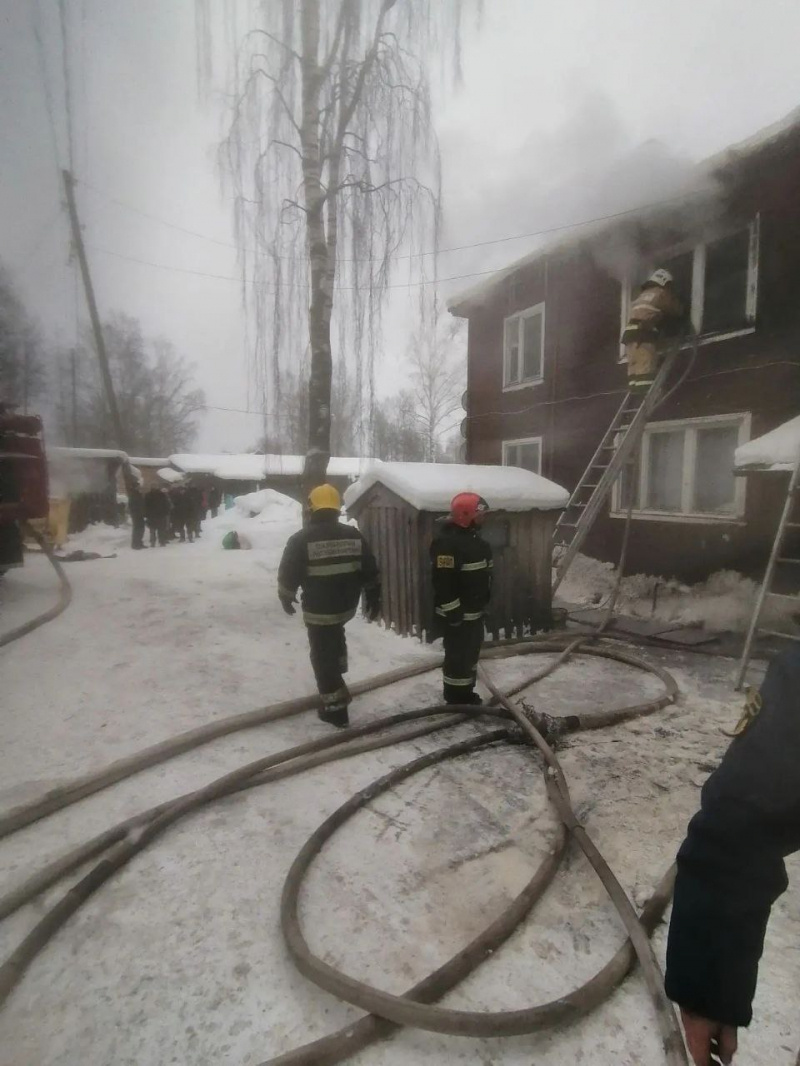    Женщина пострадала на пожаре в ПряжеГоскомитет Карелии по безопасности