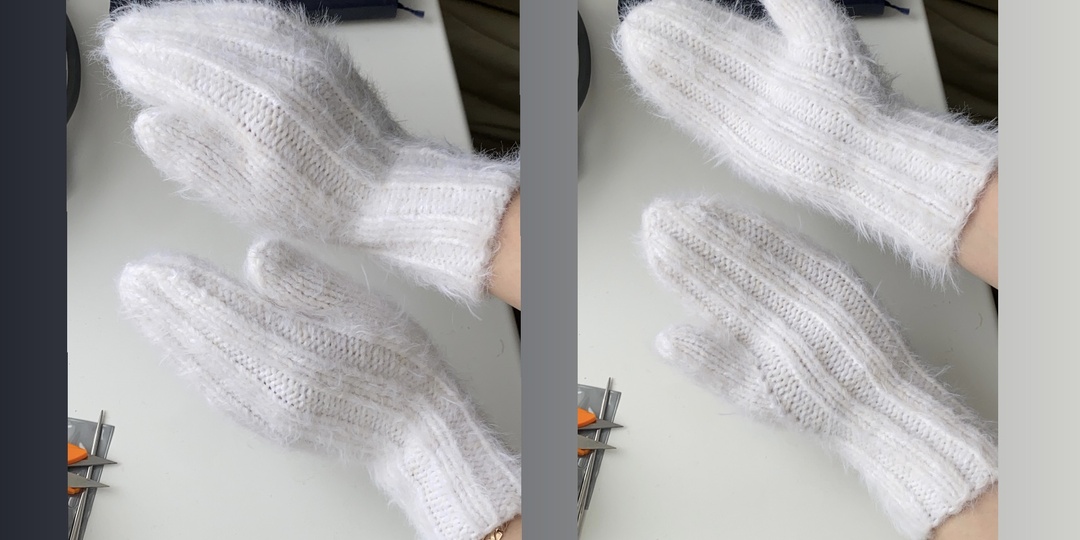 Как посчитать расход пряжи в готовом изделии, связанном в несколько нитей разного метража