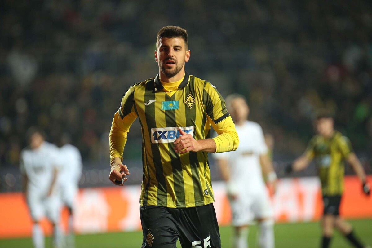  Лучший футболист  Беларуси Валерий Громыко. © ФК «Кайрат», ВКонтакте