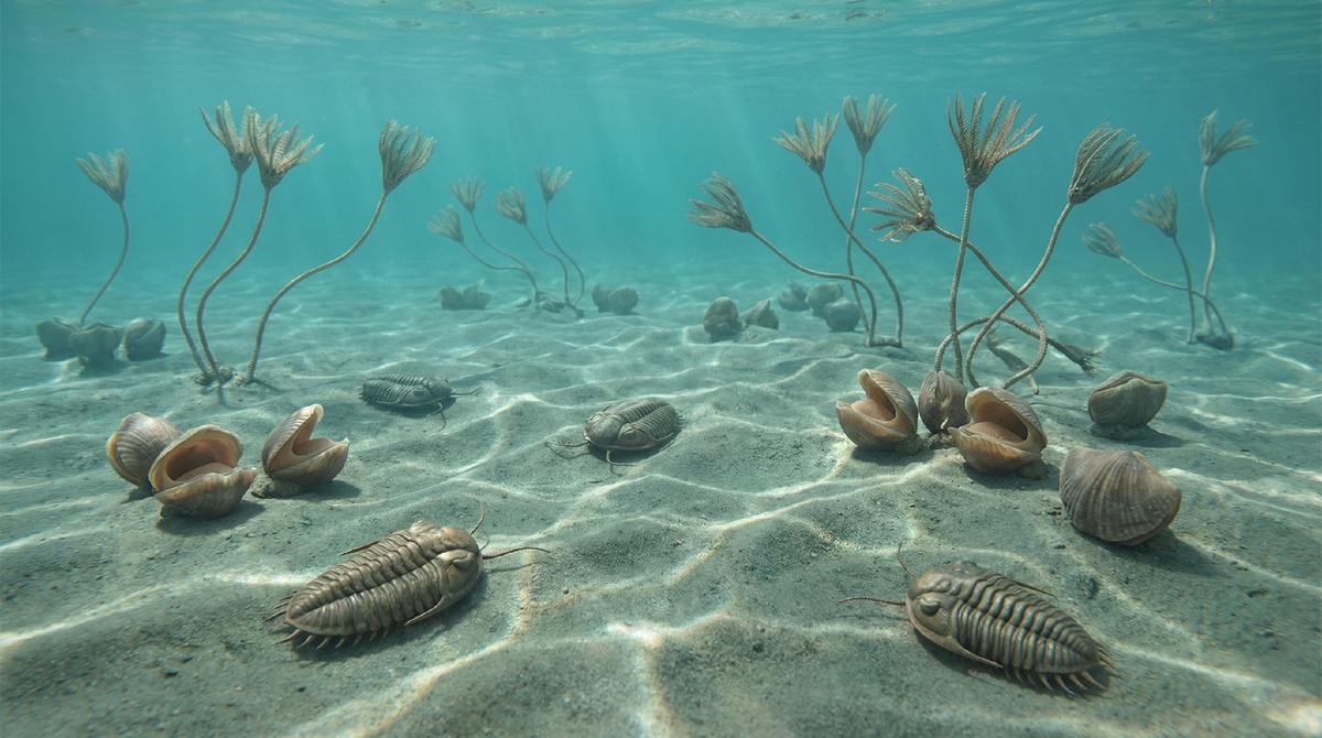 Древний океан Тетис - примерно так выглядела "вершина Эвереста" 450 млн лет назад