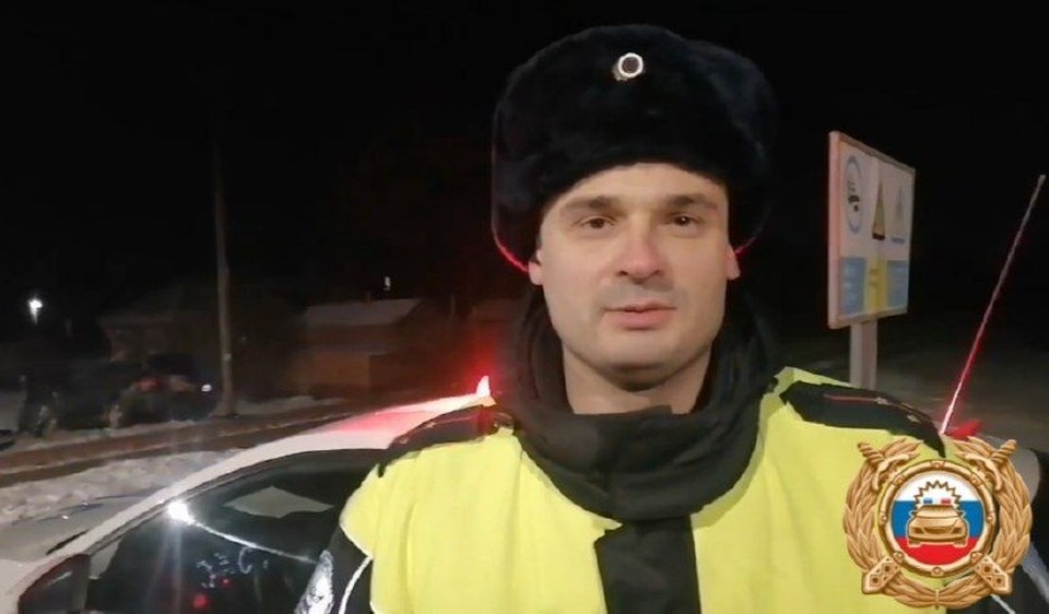    Полицейские выясняют все обстоятельства произошедшего. Фото: Госавтоинспекция РО.