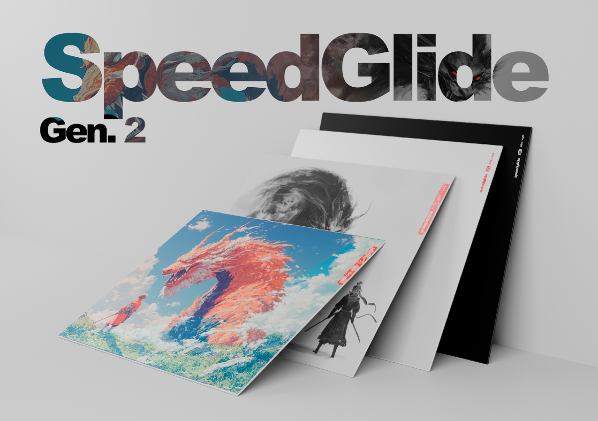 SpeedGlide Gen. 2 — премиальный стеклянный коврик для мыши от GlassPad.