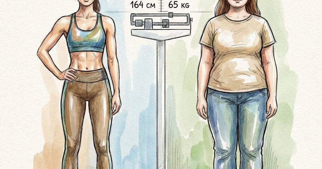 Почему вес не меняется, а в зеркале — минус: секрет состава тела.