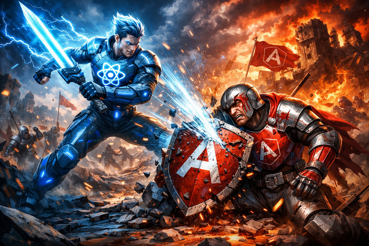 Как React победил Angular