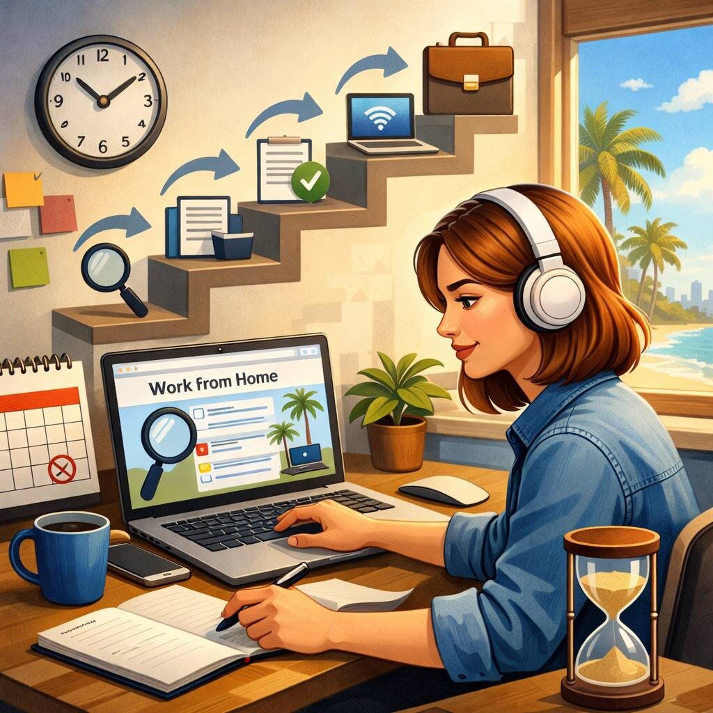 Пошаговый алгоритм: как найти удаленную работу за 30 дней