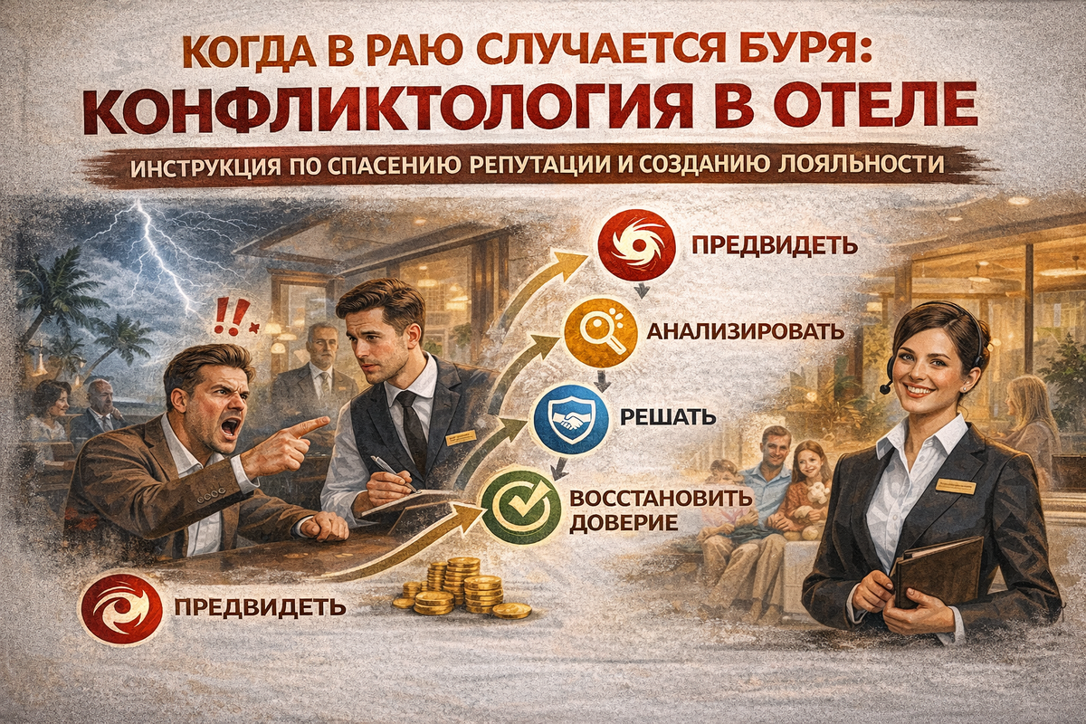 Обучайте команду отеля!