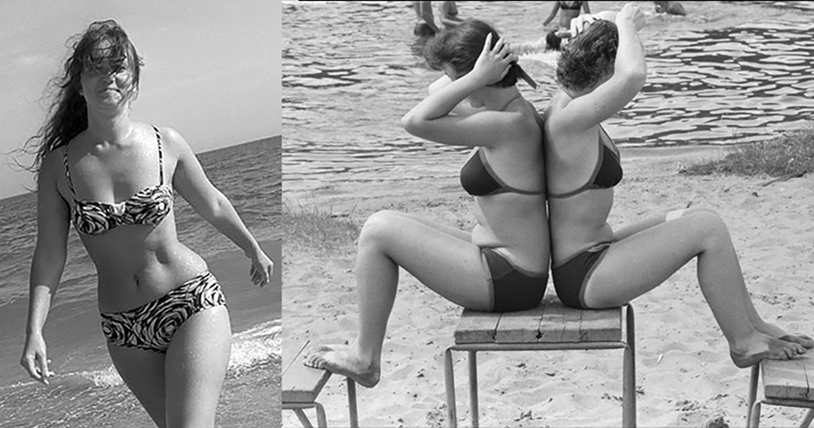 Советские девушки на летнем отдыхе