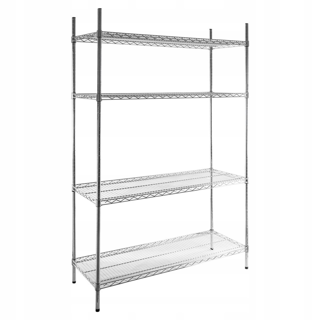 Стеллаж проволочный VX-S Chrome Plating 457х1372х1895/4