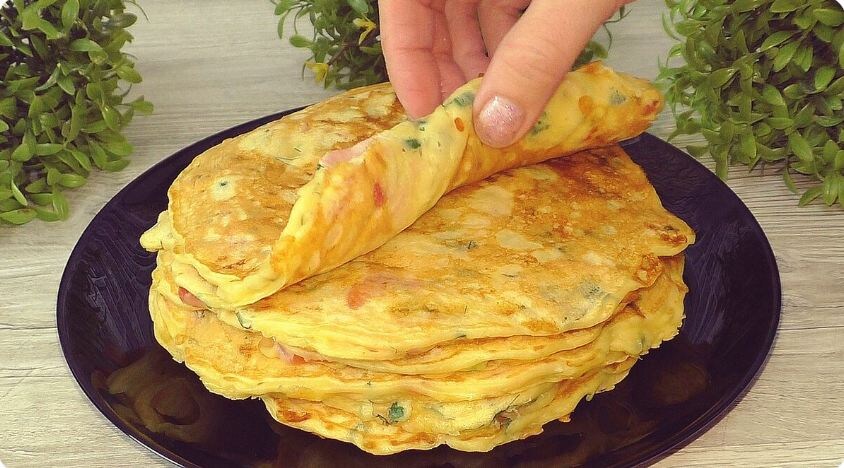 Быстрые сырные лепешки на кефире: завтрак за считанные минуты