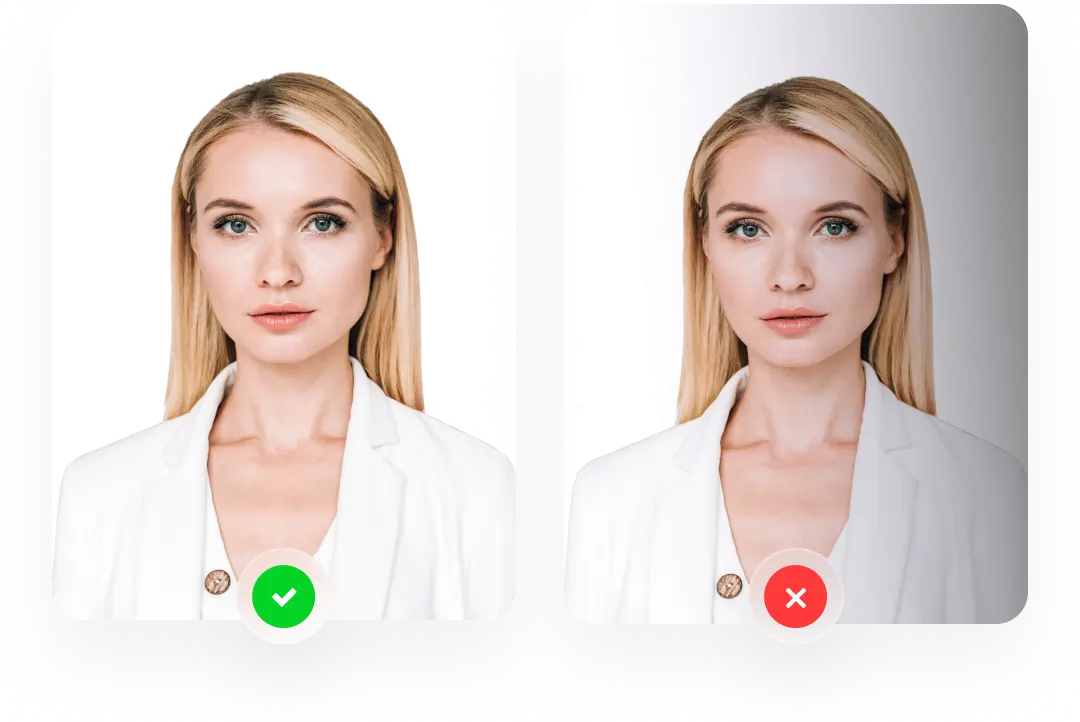 Фото на паспорт, подготовленное по официальным требованиям с помощью ИИ-технологий