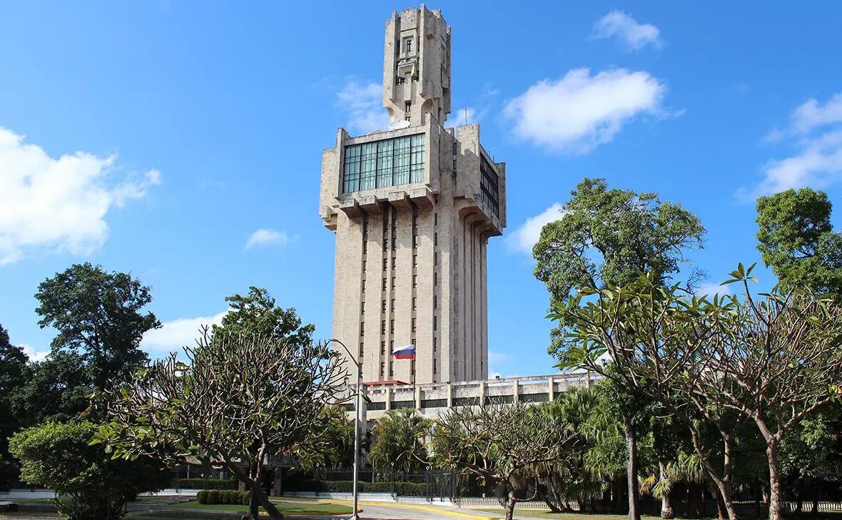    Здание посольства России на Кубе Фото: Андрей Бекренев / ТАСС Анастасия Захарова