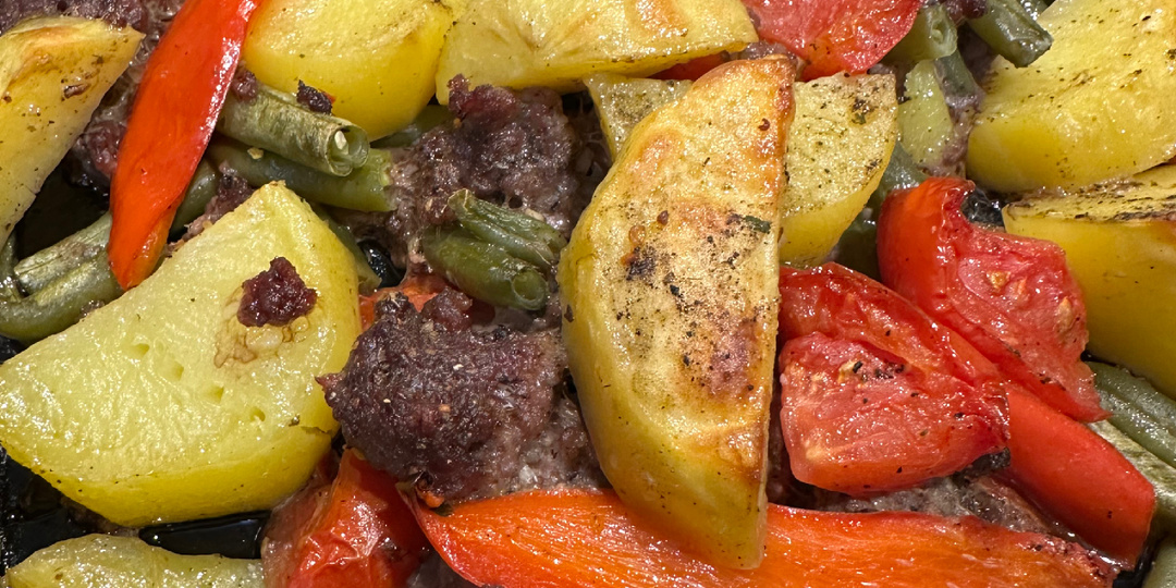 Домашний гриль без гриля: сочные овощи и мясо в духовке