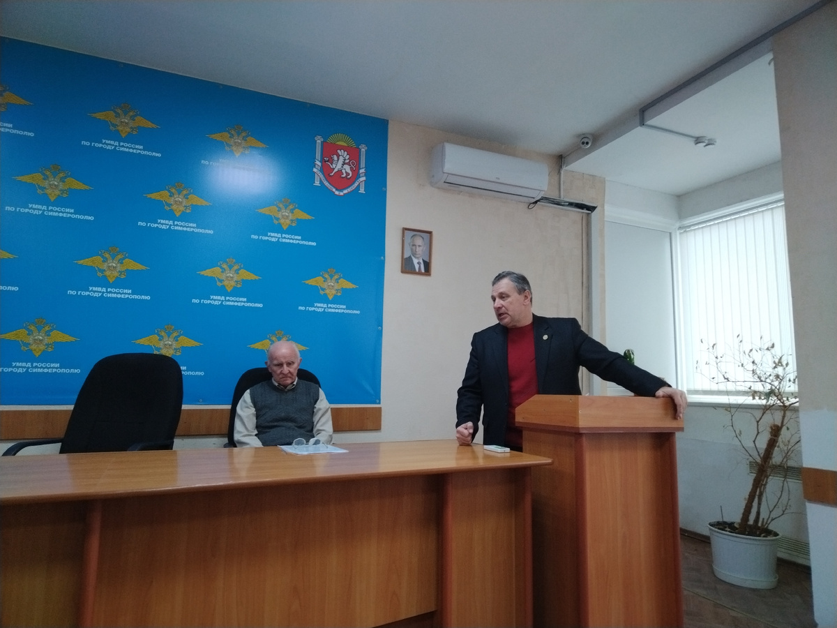 Выступление Председателя Общественного совета Евгения Григоренко