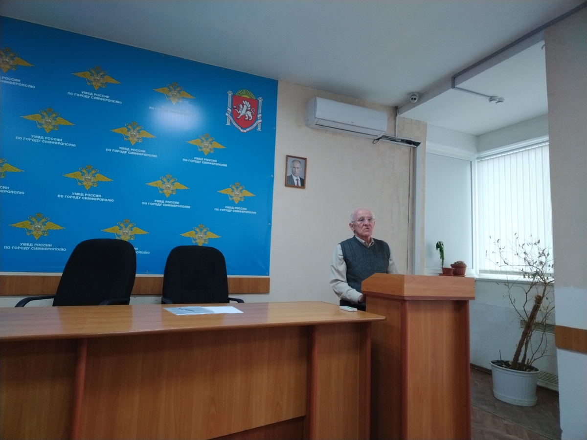 Отчёт Председателя Правления - командира народной дружины Сергея Станкевича