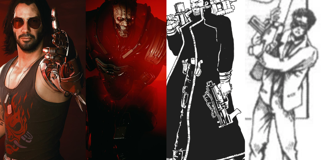 Почему Джонни Сильверхенд, Адам Смэшер, Морган Блэкхенд и Эран Малор не встретились на войне или в армии | Cyberpunk 2077