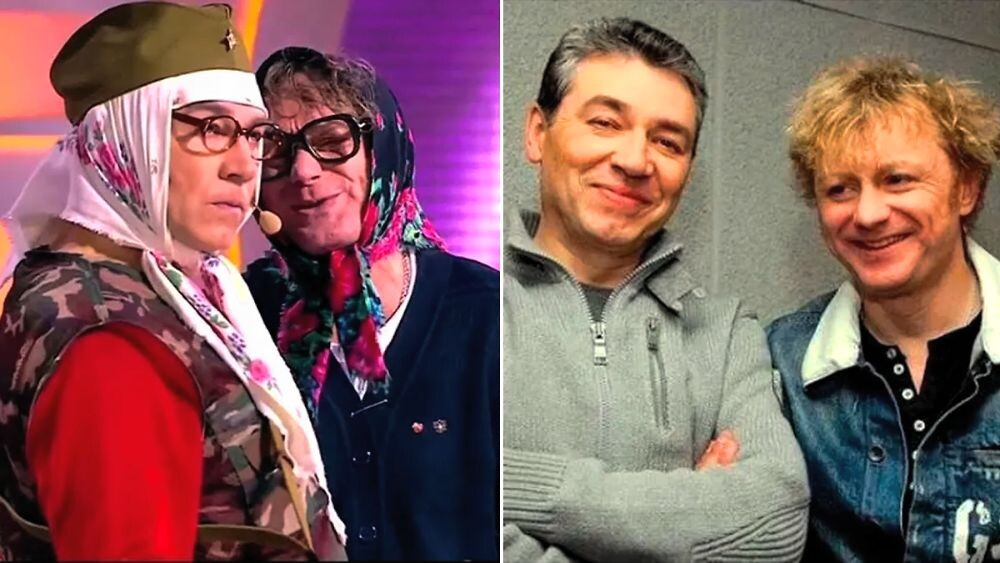 Дуэт "Новые русские бабки" был очень популярным