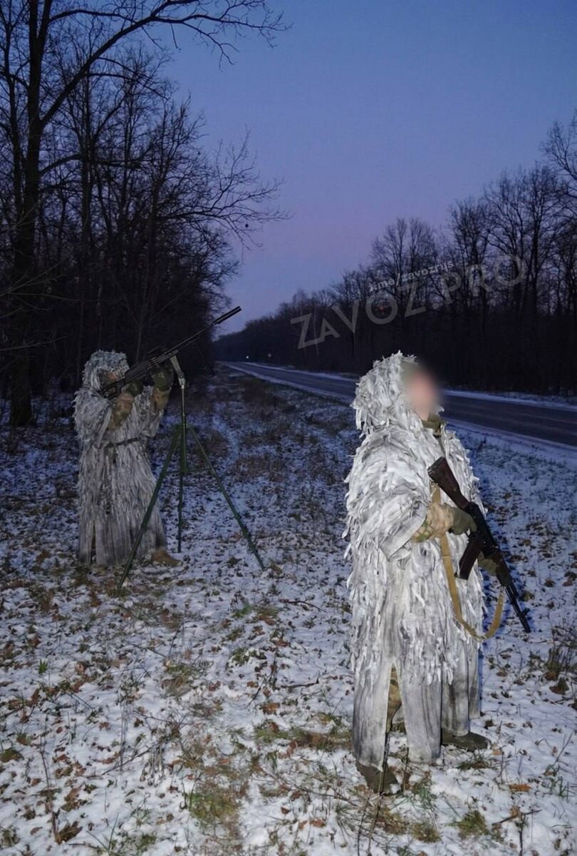 Зенитная тренога для ПКП на вооружении мобильной группы ПВО