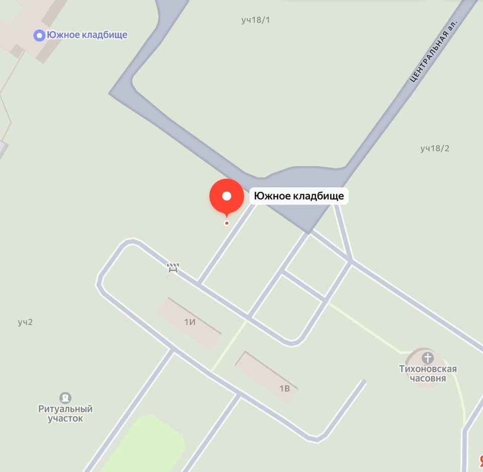  Схема места проведения прощальной церемонии. Фото: t.me/netdiskriminatsii