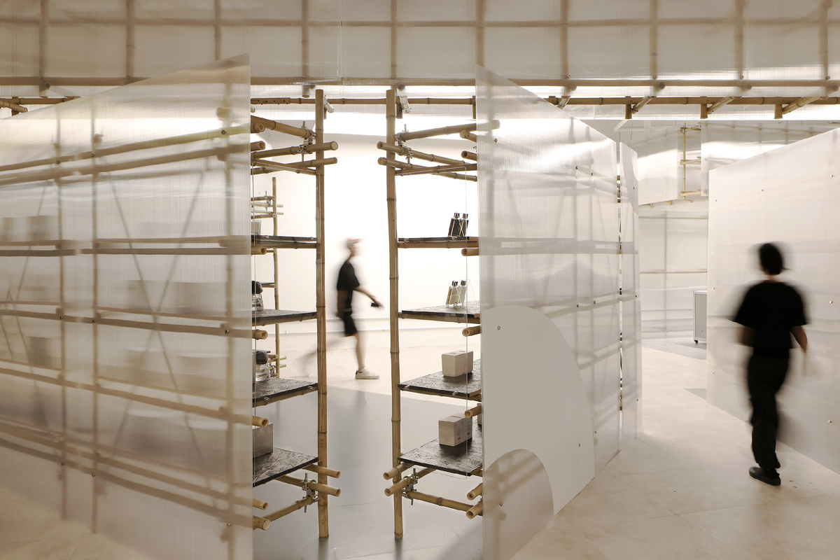 90 Houhaihui Pop-up Store / Ruhaus Studio, 2024