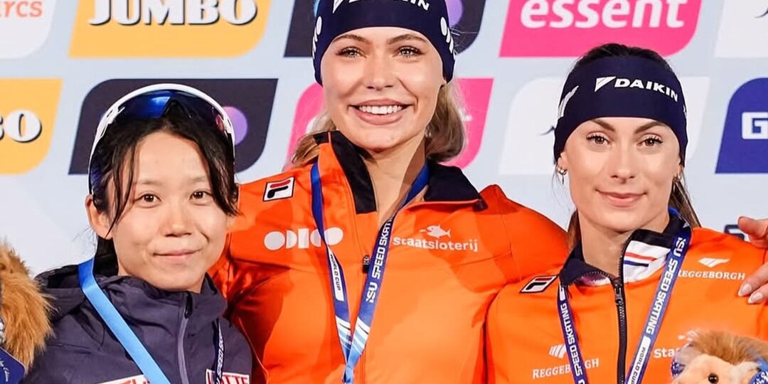 Самая горячая конькобежка выиграла первое олимпийское золото и расплакалась