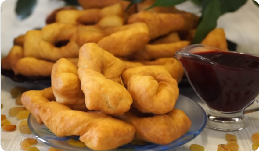 "Вергуны" на кефире... вкусно, много, а главное быстро...