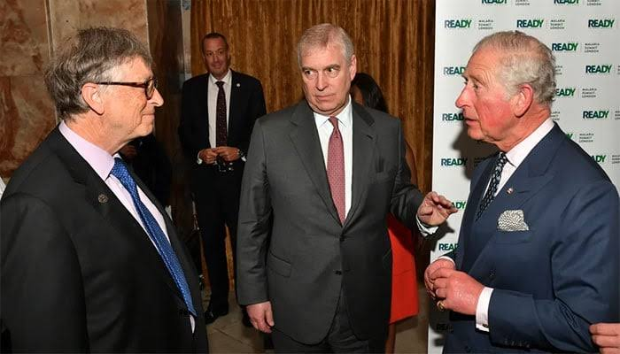 Король Карл III, бывший принц Эндрю и Билл Гейтс, также фигурирующий в скандальном качестве в документах Эпштейна