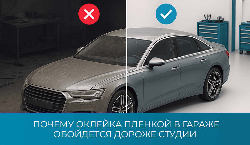Когда «по‑дружески дешевле» оборачивается двойной переплатой за оклейку авто