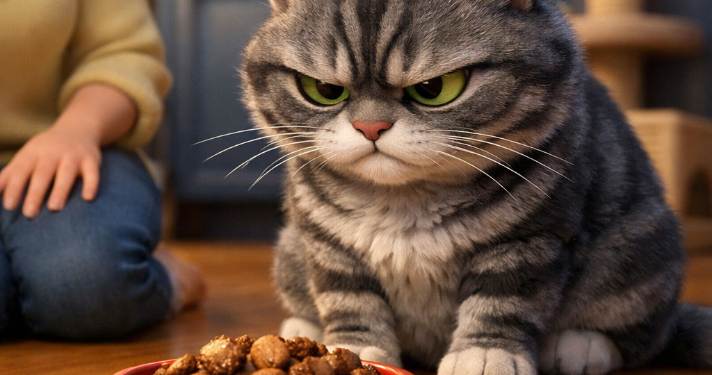 Сказка про недовольного кота