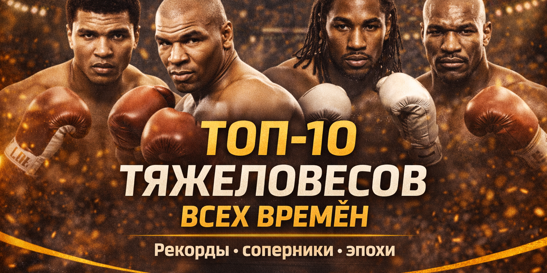Топ-10 тяжеловесов в истории бокса: кто был сильнее всех — и почему спор вечный